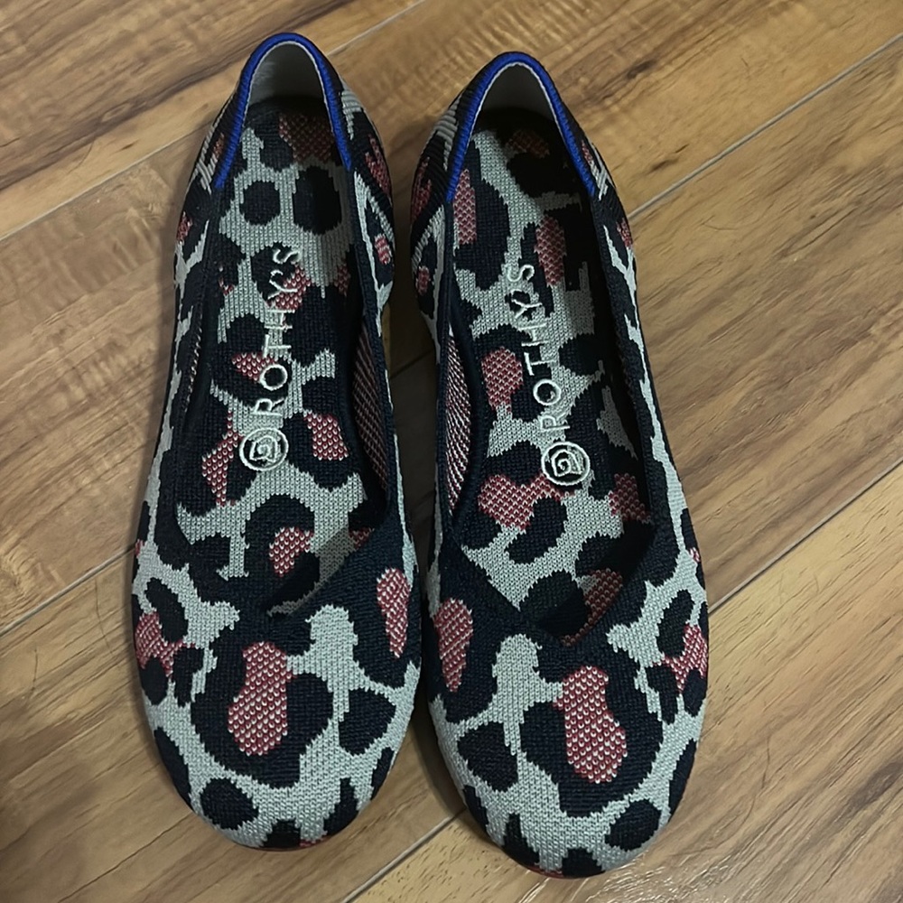 Rothy's Red Cat Flats Size 7.5, used but great condition!